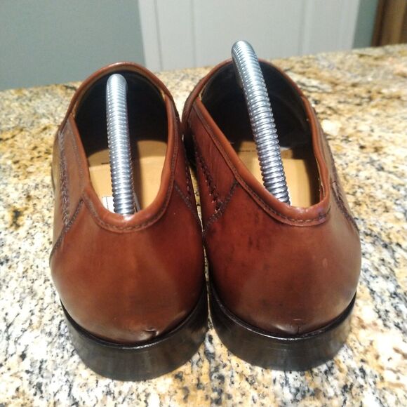 Sandro Moscoloni LA VIDA PER-FLEX Tassel Leather Loafer Shoes Brown Mens 10 EUC - Picture 9 of 15